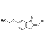 CAS#: 357407-89-7, (2Z)-6-Ethoxy-2-Hydroxyimino-Indan-1-One