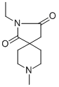 CAS#: 3576-73-6, 3-Ethyl-8-Methyl-3,8-Diazaspiro[4.5]Decane-2,4-Dione Hydrobromide