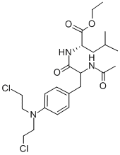 CAS#: 3577-89-7, Ethyl 2-[[2-Acetamido-3-[4-[Bis(2-Chloroethyl)Amino]Phenyl]Propanoyl]Amino]-4-Methylpentanoate