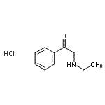 CAS#: 35801-82-2, 2-(Ethylamino)-1-Phenylethanone Hydrochloride (1:1)