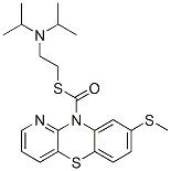 CAS#: 35806-01-0, S-[2-(Di(Propan-2-Yl)Amino)Ethyl] 9-Methylsulfanylpyrido[2,3-b][1,4]Benzothiazine-5-Carbothioate