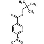 CAS 登录号：3581-73-5， 2,2-二甲基丙基4-硝基苯甲酸酯