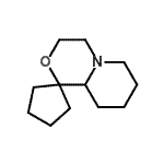 CAS#: 35810-13-0, Hexahydro-6'H-Spiro[Cyclopentane-1,1'-Pyrido[2,1-c][1,4]Oxazine]