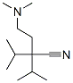 CAS 登录号：3582-37-4， 2-(2-二甲基氨基乙基)-3-甲基-2-丙-2-基丁腈