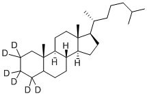 CAS#: 358731-18-7, Cholestane-2,2,3,3,4,4-D6
