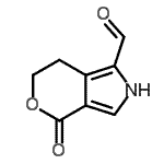 CAS#: 358732-52-2, 4-Oxo-2,4,6,7-Tetrahydropyrano[3,4-c]Pyrrole-1-Carbaldehyde