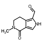 CAS#: 358732-60-2, 5-Methyl-4-Oxo-4,5,6,7-Tetrahydro-2H-Pyrrolo[3,4-c]Pyridine-1-Carbaldehyde