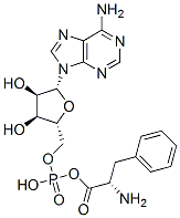 CAS#: 35874-27-2, [[(2R,3S,4R,5R)-5-(6-Aminopurin-9-Yl)-3,4-Dihydroxyoxolan-2-Yl]Methoxy-Hydroxyphosphoryl] (2S)-2-Amino-3-Phenylpropanoate