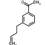 CAS#: 358751-04-9, 1-[3-(3-Buten-1-Yl)Phenyl]Ethanone