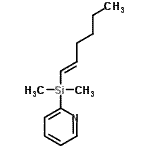 CAS#: 358782-76-0, 2-[(1E)-1-Hexen-1-Yl(Dimethyl)Silyl]Pyridine