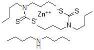 CAS#: 35884-05-0, (dibutylamine)bis(dibutyldithiocarbamato-S,S')zinc