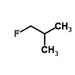 CAS#: 359-00-2, 1-Fluoro-2-Methylpropane