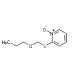 CAS 登录号：35924-33-5， 2-[(丙氧基甲基)硫基]吡啶1-氧化物