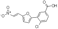 CAS#: 359618-41-0, 4-Chloro-3-{5-[(E)-2-Nitrovinyl]-2-Furyl}Benzoic Acid