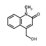 CAS 登录号：35982-84-4， 4-(羟基甲基)-1-甲基-2(1H)-喹啉酮