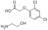 CAS 登录号：3599-58-4， 2,4-D 乙醇胺盐