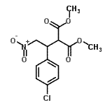 CAS#: 360072-54-4, Dimethyl [1-(4-Chlorophenyl)-2-Nitroethyl]Malonate