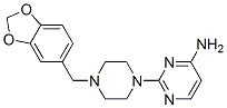 CAS#: 3601-76-1, 2-[4-(1,3-Benzodioxol-5-Ylmethyl)Piperazin-1-Yl]Pyrimidin-4-Amine