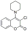 CAS 登录号：36048-07-4， 3-氯-4-哌啶-1-基苯并吡喃-2-酮