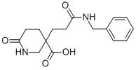 CAS#: 361372-43-2, 3-(2-Benzylcarbamoyl-Ethyl)-6-Oxo-Piperidine-3-Carboxylic Acid