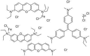 CAS#: 36148-59-1, Zinc [4-[(4-Dimethylaminophenyl)-(4-Dimethylazaniumylidene-1-Cyclohexa-2,5-Dienylidene)Methyl]Phenyl]-Trimethylazanium