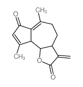CAS#: 36150-07-9, (3aS,9aS,9bS)-6,9-Dimethyl-3-Methylidene-4,5,9a,9b-Tetrahydro-3aH-Azuleno[5,4-d]Furan-2,7-Dione
