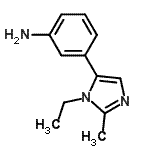 CAS#: 361549-86-2, 3-(1-Ethyl-2-Methyl-1H-Imidazol-5-Yl)Aniline
