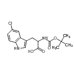 CAS#: 361576-61-6, 5-Chloro-N-{[(2-Methyl-2-Propanyl)Oxy]Carbonyl}Tryptophan