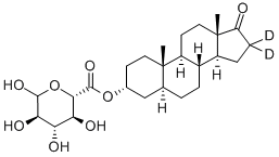 CAS#: 362049-52-3, 5alpha-Androstan-3alpha-Ol-17-One-16,16-D2-Glucosiduronate