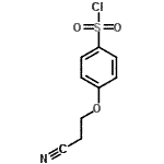 CAS 登录号：362476-05-9， 4-(2-氰基乙氧基)苯磺酰氯