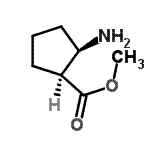 CAS 登录号：362485-20-9， 甲基(1S,2R)-2-氨基环戊烷-1-羧酸酯