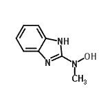 CAS 登录号：362599-89-1， N-(1H-苯并咪唑-2-基)-N-甲基-羟胺