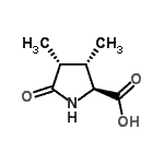 CAS 登录号：362660-27-3， (3S,4R)-3,4-二甲基-5-氧代-L-脯氨酸