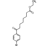 CAS#: 362669-43-0, Ethyl 8-(4-Bromophenyl)-8-Oxooctanoate