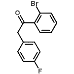 CAS 登录号：36282-29-8， 1-(2-溴苯基)-2-(4-氟苯基)乙酮