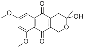 CAS#: 36379-67-6, 3,4-Dihydro-3-Hydroxy-7,9-Dimethoxy-3-Methyl-1H-Naphtho[2,3-c]Pyran-5,10-Dione