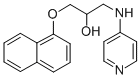 CAS#: 36391-24-9, 1-Naphthalen-1-Yloxy-3-(Pyridin-4-Ylamino)Propan-2-Ol