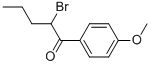 CAS 登录号：36412-64-3， 2-溴-1-(4-甲氧基-苯基)-戊烷-1-酮