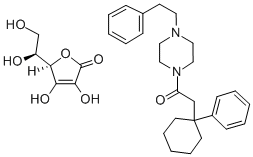 CAS#: 36431-82-0, 1-((1-Phenylcyclohexyl)Acetyl)-4-(2-Phenylethyl)-Piperazine Compd. With L-Ascorbic Acid
