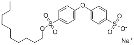 CAS 登录号：36445-71-3， 2-癸基-6-(2-磺酸苯氧基)苯磺酸二钠