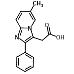 CAS#: 365213-66-7, (6-Methyl-2-Phenylimidazo[1,2-a]Pyridin-3-Yl)Acetic Acid