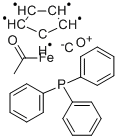 CAS 登录号：36548-60-4， 乙酰基羰基(H5-2,4-环戊二烯-1-基)(三苯基膦)-铁