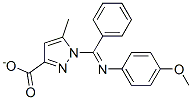 CAS#: 36664-33-2, Methyl 1-[N-(4-Methoxyphenyl)-C-Phenylcarbonimidoyl]-5-Methylpyrazole-3-Carboxylate