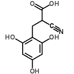 CAS#: 366793-90-0, 2-Cyano-3-(2,4,6-Trihydroxyphenyl)Propanoic Acid
