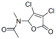 CAS#: 366821-55-8, N-(3,4-Dichloro-2,5-Dihydro-5-Oxo-Furan-2-Yl)-N-Methyl-Acetamide
