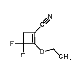 CAS#: 367-41-9, 2-Ethoxy-3,3-Difluoro-1-Cyclobutene-1-Carbonitrile