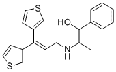 CAS#: 36702-83-7, 2-[3,3-Di(Thiophen-3-Yl)Prop-2-Enylamino]-1-Phenylpropan-1-Ol Hydrochloride