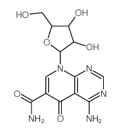 CAS#: 36707-00-3, 4-Amino-8-[3,4-Dihydroxy-5-(Hydroxymethyl)Oxolan-2-Yl]-5-Oxopyrido[6,5-d]Pyrimidine-6-Carboxamide