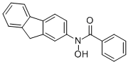 CAS 登录号：3671-71-4， N-(9H-芴-2-基)-N-羟基苯甲酰胺
