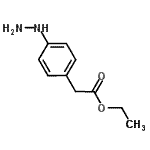 CAS 登录号：367255-29-6， 乙基(4-肼基苯基)乙酸酯